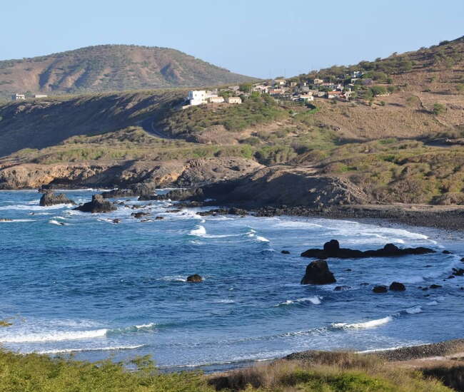 Kapverdische Insel Santiago : Highlights : An der Kueste entlang nach Calheta