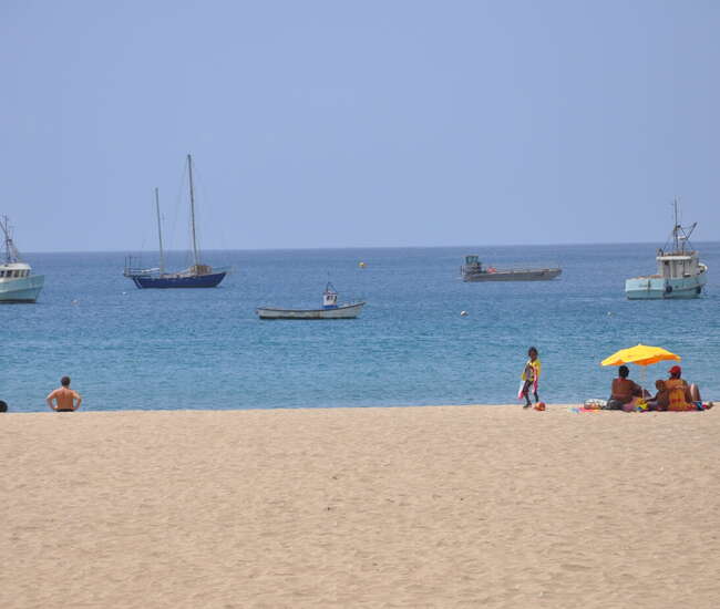 Kapverden individuelle Rundreise: Am Strand von Tarrafal