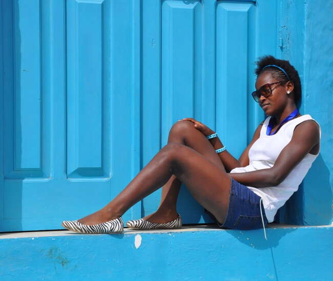 kapverdische Badeinsel Sal - Mittagspause in Pedra Lume