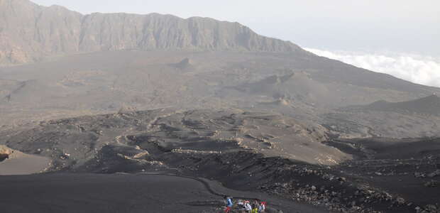 Kapverden Vukaninsel Fogo Anstieg auf den Pico