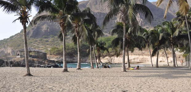 Strandleben in Tarrafal