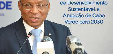 Facebook-Post des Premierministers Ulisses Correia e Silva zur "Ambição de Cabo Verde 2030"