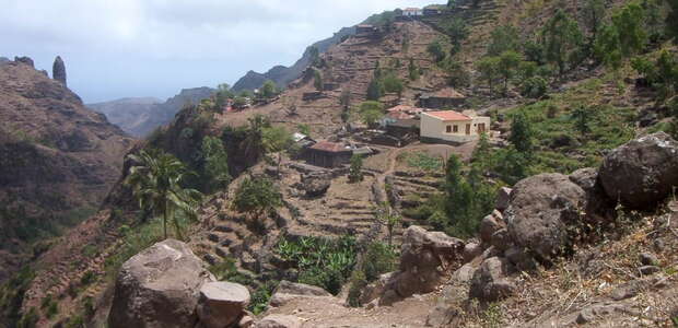 Trekking kapverdische Insel Santiago - von Cidade Velha nach Tarrafal: Von Xaxa nach Gom Gom
