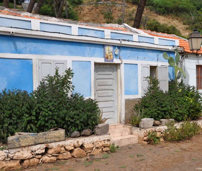 Kapverdische Insel Santiago In der Cidade Velha