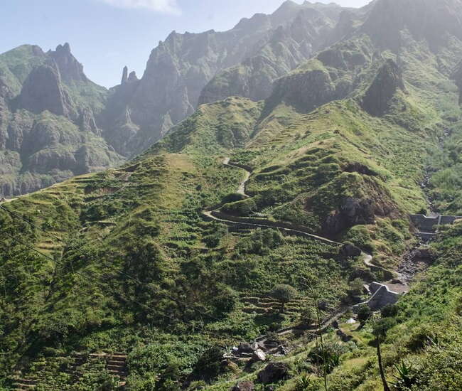 Kapverdische Insel São Nicolau Fragata