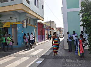 Hauptstadt Praia:  Platô / Plateau - Fußgängerzone