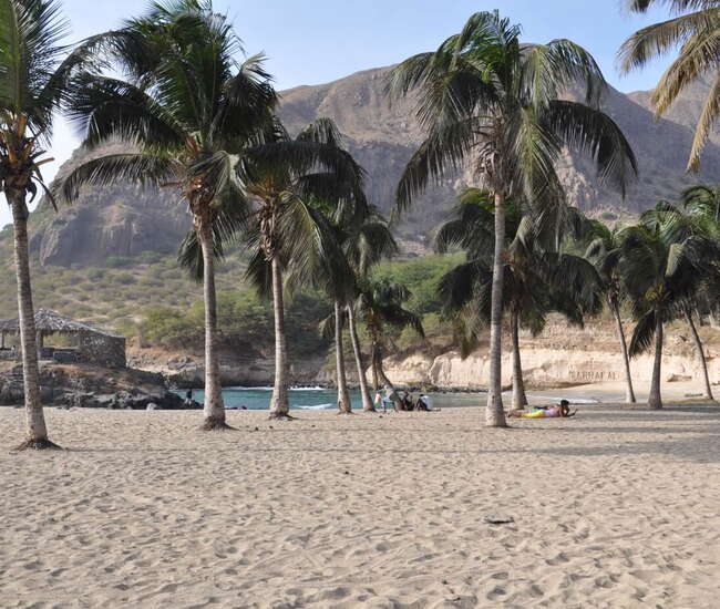 Strandleben in Tarrafal