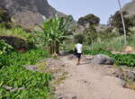Kapverden Rundreise : Tageswanderungen Santo Antão + Santiago: Weg durch das Flusstal in Paul
