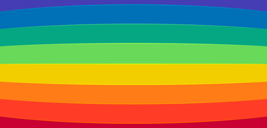 Regenbogenfarben
