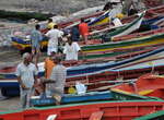 Fischerbote Im hAfen von Ponta do Sol "Boca de Pistola"